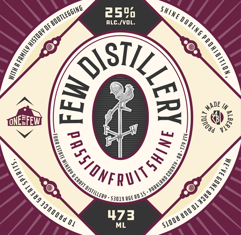 few decal passion fruit